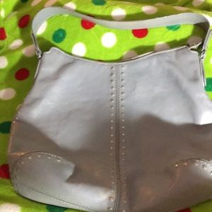 MK studded shoulder bag